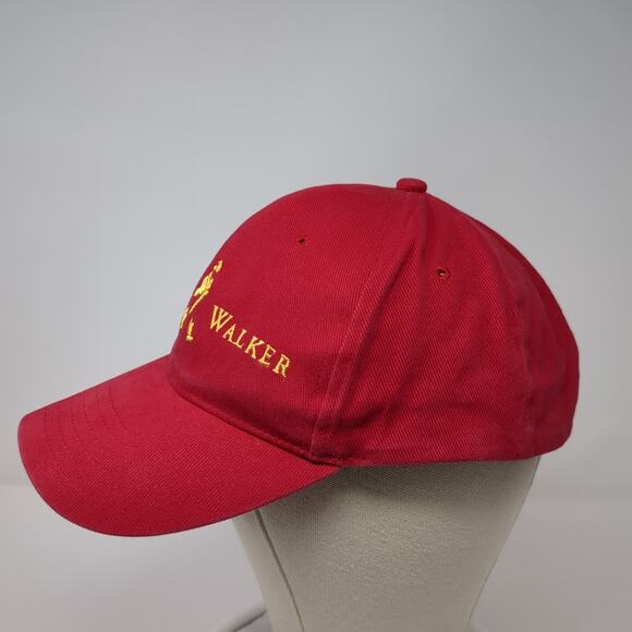 Johnnie Walker Slideback Baseball Cap Red One Size Adjustable Embroidered - Picture 3 of 8